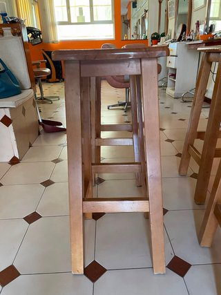 Banqueta de madera