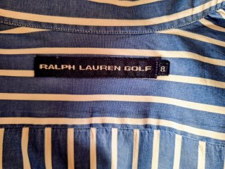 Camisa mujer Ralph Lauren Golf Rayas Talla S