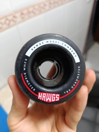 Ruedas Hawgs 63 mm 78A Durometer