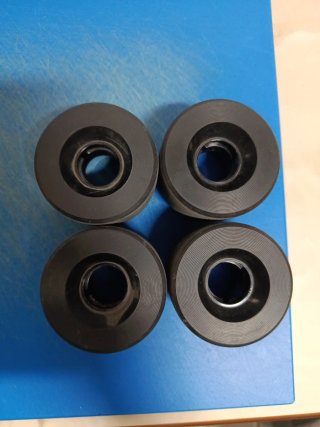 Ruedas Hawgs 63 mm 78A Durometer