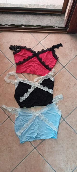Top donna pizzo