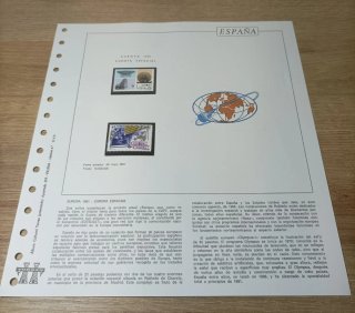 23 Sellos y Filoestuches España 1991