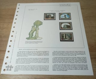 23 Sellos y Filoestuches España 1991