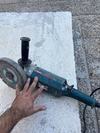 Amoladora Bosch 180mm 1800 w muy potente