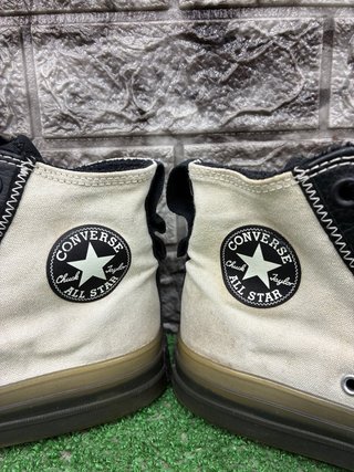 Converse Beige/Nero Taglia 39.5
