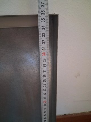 Perchero de pared con estante