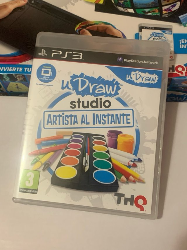 uDraw Studio PS3 con Lápiz y Juego
