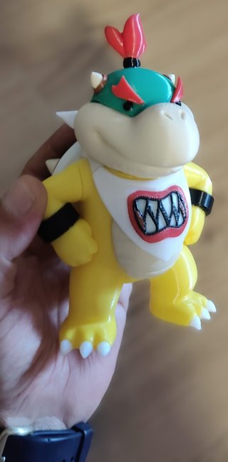 Figuras Bowser y Bowser Jr. Mario Galaxy