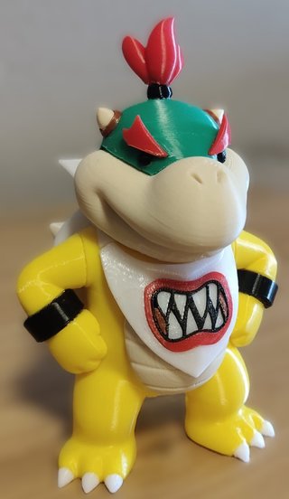 Figuras Bowser y Bowser Jr. Mario Galaxy