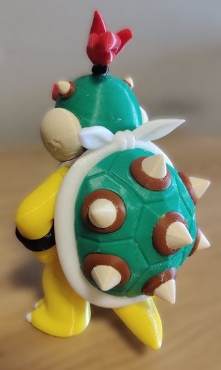 Figuras Bowser y Bowser Jr. Mario Galaxy