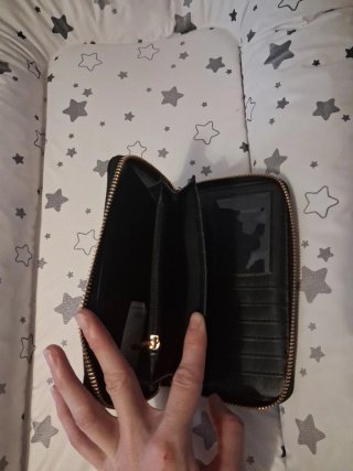 Cartera monedero Paco Martinez negra