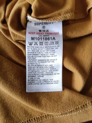 Camiseta Superdry Vintage Talla S