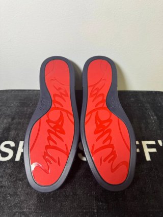 Christian Louboutin Zapatillas Azul Talla 42
