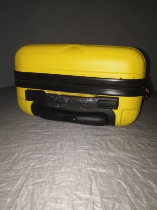 Maleta de viaje pequeña LANS SPORT amarilla