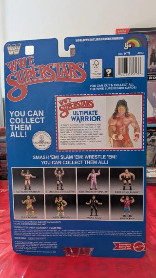 WWE Superstars Ultimate Warrior LJN