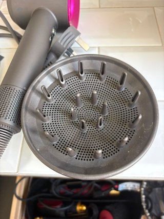 Secador de pelo Dyson Rosa y Gris