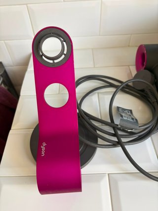 Secador de pelo Dyson Rosa y Gris