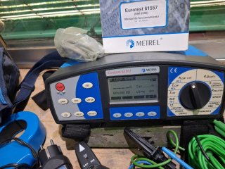 Strumento e Manuale Metrel Eurotest 61557