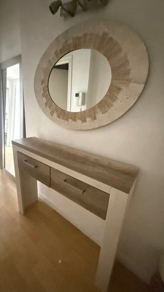 Recibidor  mesa y espejo