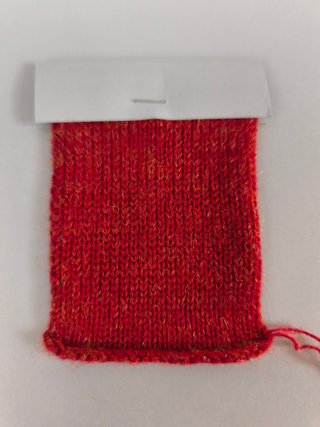 Cono lana tipo mohair cobre con lurex
