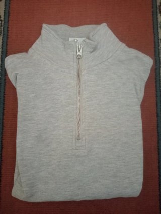 Suéter Zara gris hombre