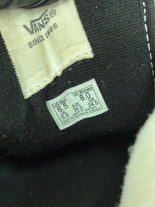 Vans Scarpe Checkerboard Taglia 38.5