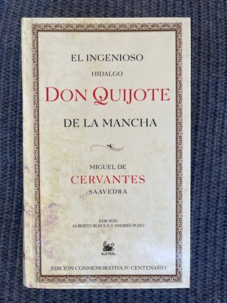 El ingenioso hidalgo Don Quijote de la Mancha