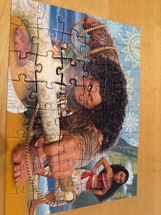 2 Puzzles Vaiana Disney