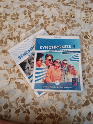 Pack libros Synchronize 4 Students Book+Workbook