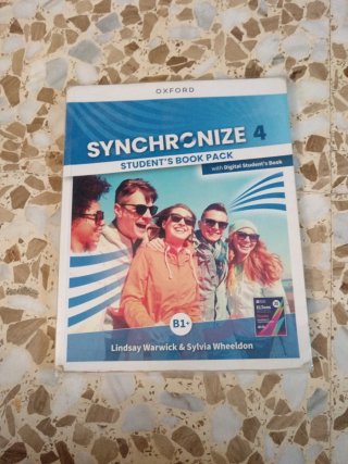 Pack libros Synchronize 4 Students Book+Workbook