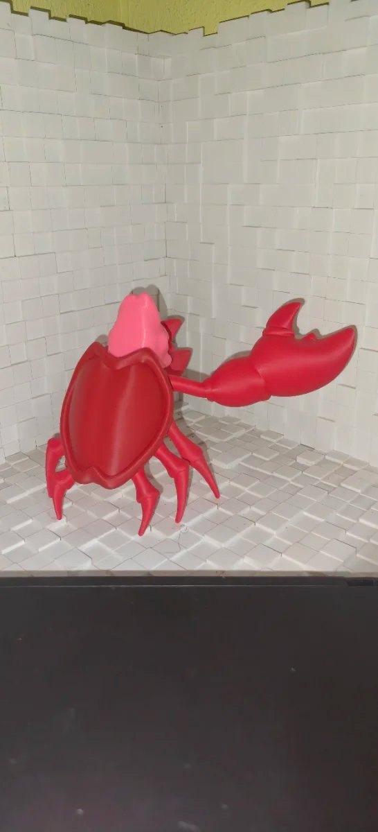 Figura Sebastián La Sirenita