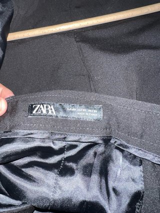 Traje negro Zara Talla M adultos