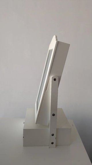 Joyero de sobremesa blanco