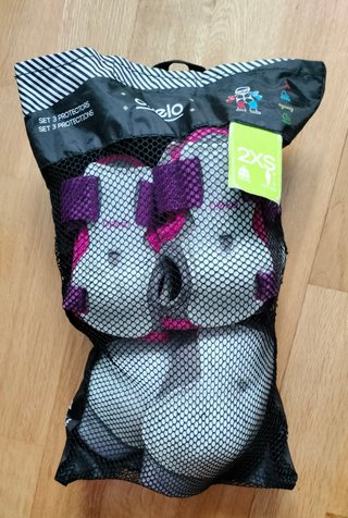 Lote Patines Oxelo + Bolsa y Protecciones