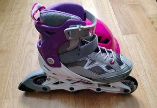 Lote Patines Oxelo + Bolsa y Protecciones