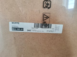 Cajonera de madera. Ikea