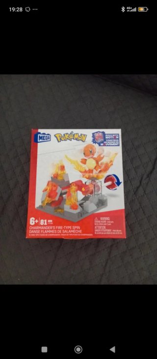 Mega Pokémon Charmander's Fire-Type Spin