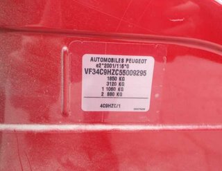 Peugeot 336018 asiento delantero derecho 308 sport