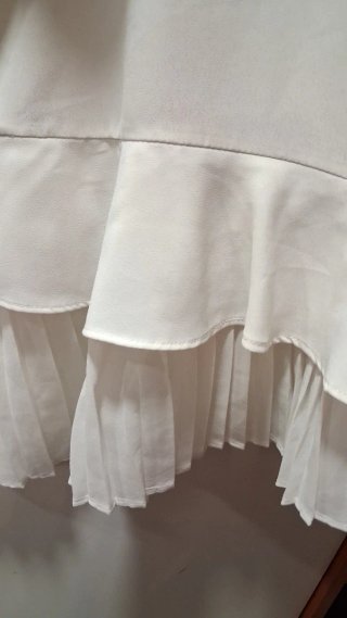 Blusa Zara Blanca Talla L