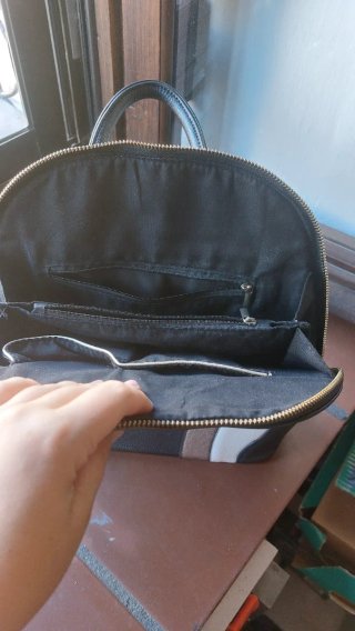 Mochila Osito Negra y Marrón