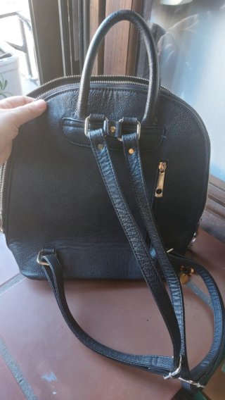 Mochila Osito Negra y Marrón