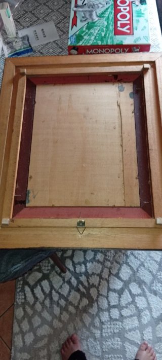 Quadro di Adalberto Morgana con cornice in legno