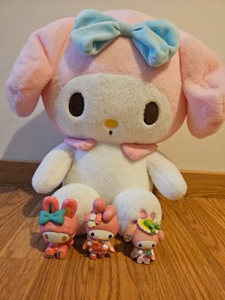Peluche My Melody grande y figuras