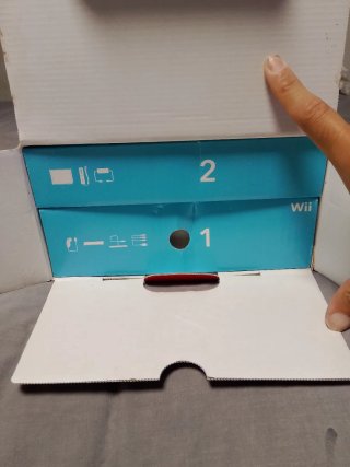 Caja Nintendo Wii 25  Mario Bros