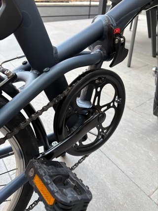 Bicicleta plegable Btwin Fold 500 azul