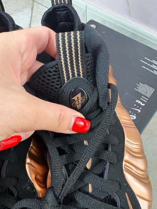 Nike Foamposite One 39 Nero Oro