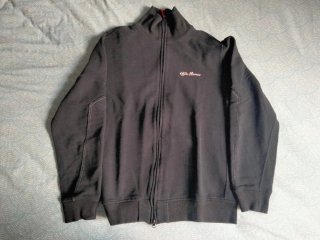Sudadera Alfa Romeo Negra Cremallera