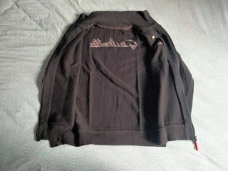 Sudadera Alfa Romeo Negra Cremallera