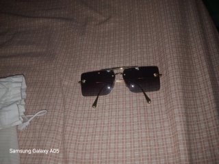 Gafas Versace Originales Negras y Doradas