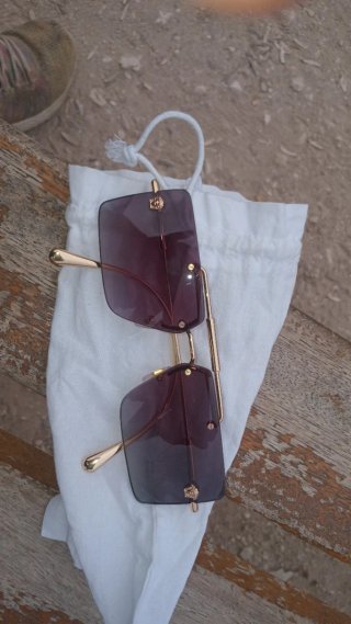 Gafas Versace Originales Negras y Doradas